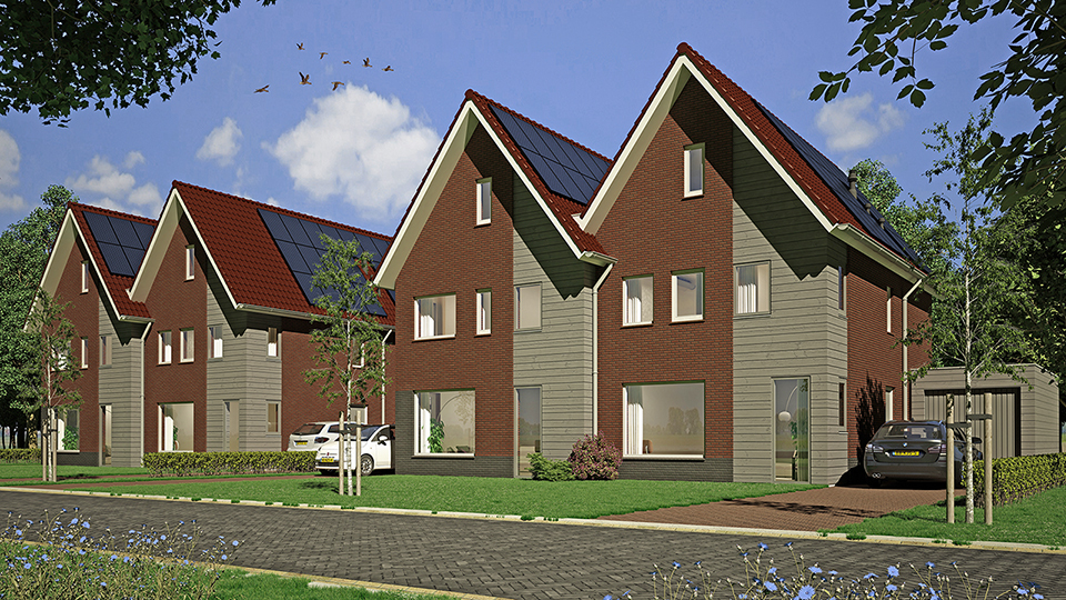 halfvrijstaande woning